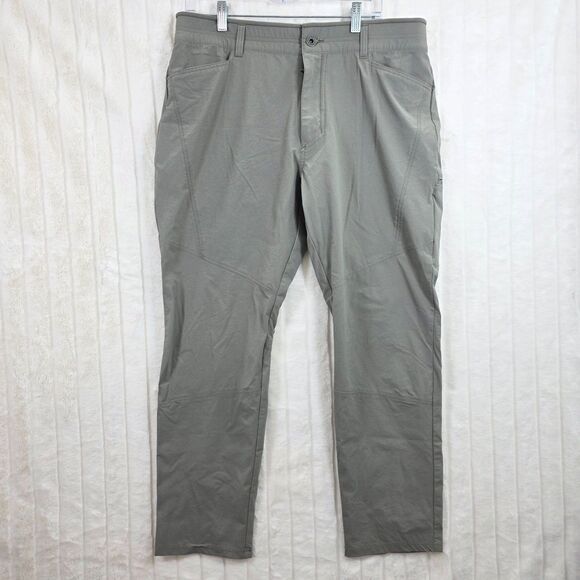 KUHL Deceptr Men's Carbon Tapered Hiking Outdoors Stretch UPF 50 Pants 36x30 - Picture 1 of 15